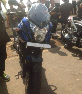Bajaj Pulsar 200NS-based touring bike spied - Image 3