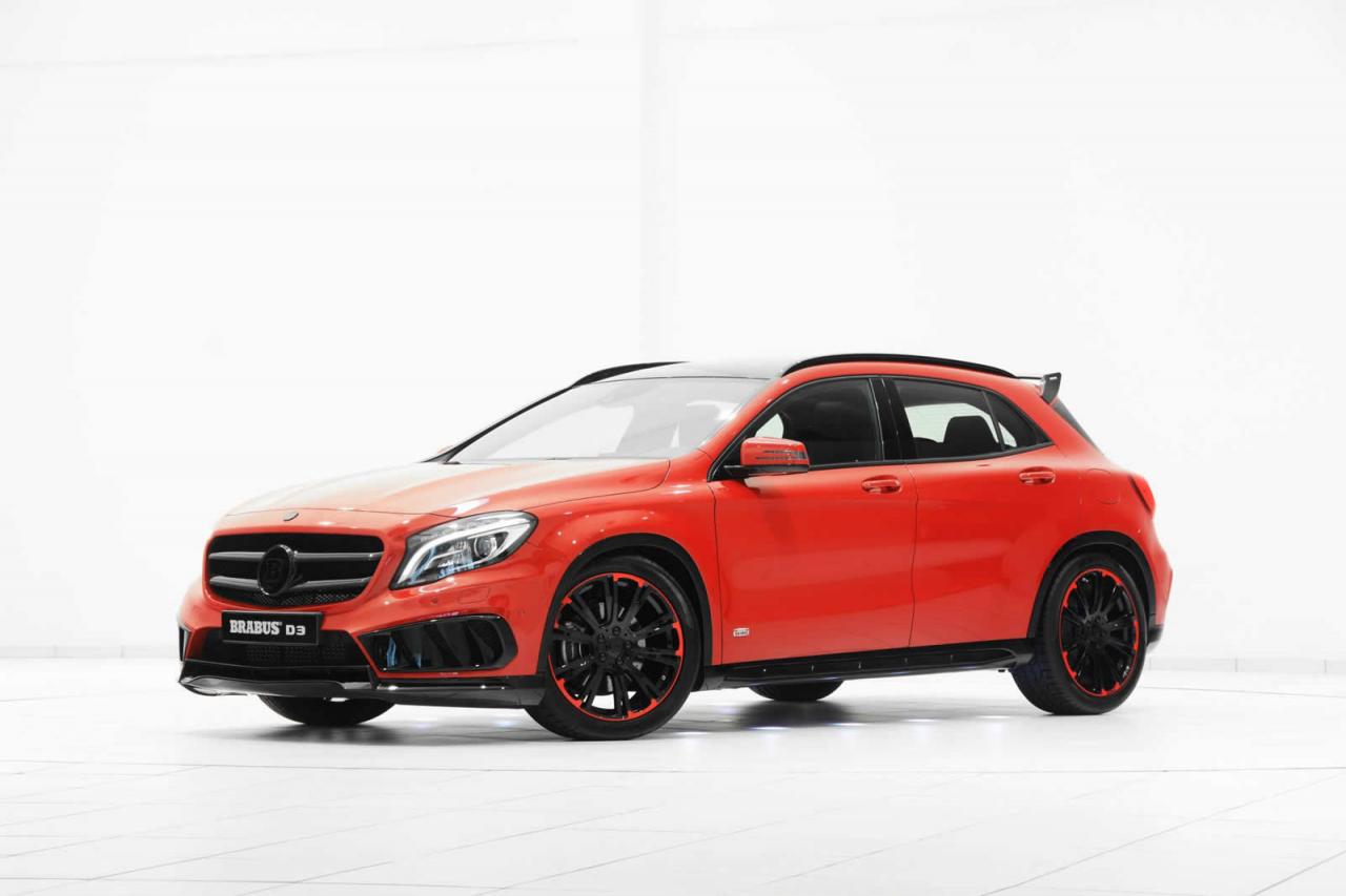 Brabus GLA 220 CDI revealed
