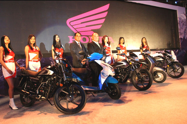 Honda unveils new bikes for 2015