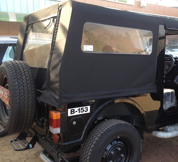 mahindra thar footrest