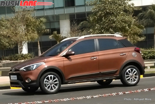 Hyundai i20 Active leaked in spy photos