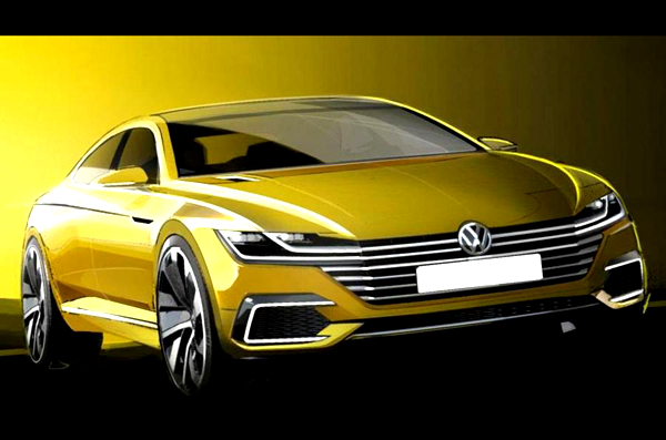 Next-gen Volkswagen Passat CC previewed