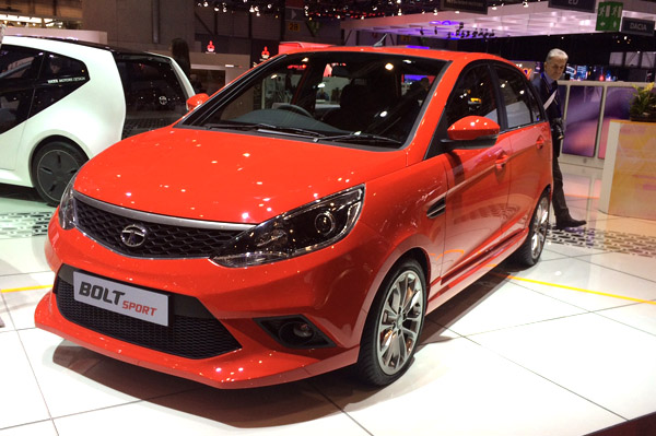 Tata Bolt Sport showcased at Geneva motor show