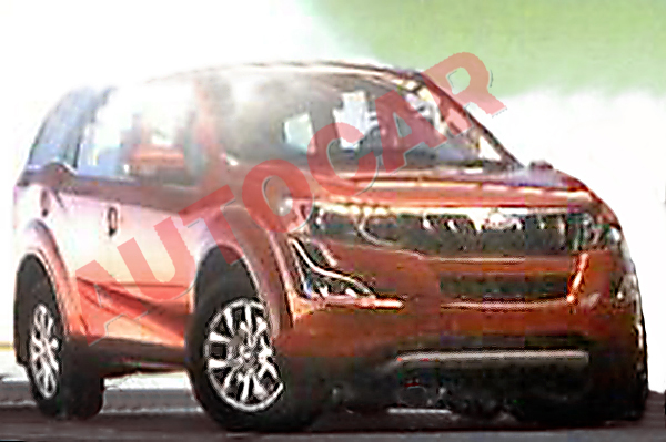 SCOOP! Mahindra XUV500 facelift spied