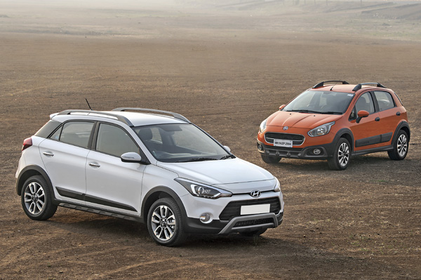 Hyundai i20 Active vs Fiat Avventura comparison