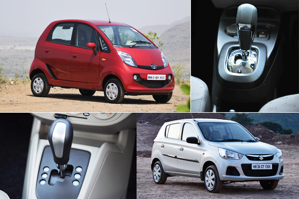 Tata GenX Nano AMT vs Maruti Alto K10 AMT: specs and features comparison