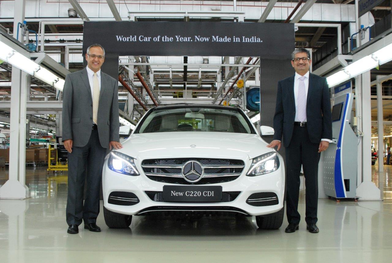 Locally assembled Mercedes-Benz C 220 CDI launched at Rs 37.90 lakh