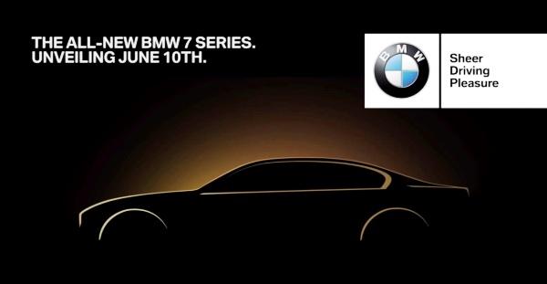 New BMW 7-series to be revealed on June 10, 2015 - Image 2
