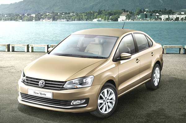 Diesel automatic version driving VW Vento sales