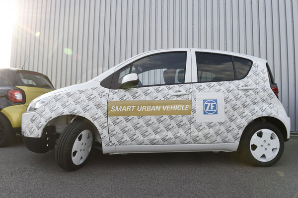 ZF Smart Urban Vehicle concept unveiled