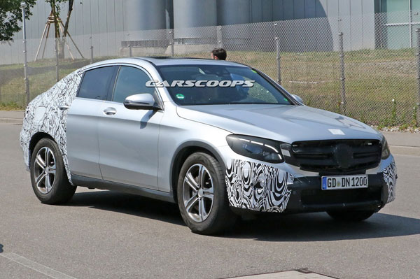 Mercedes GLC Coupe spotted | Autocar India