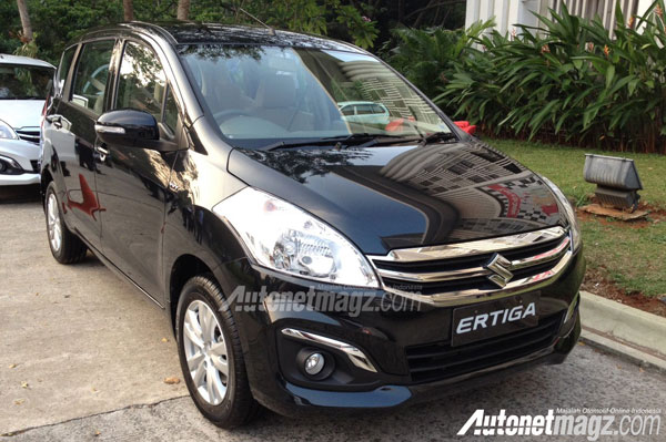 Updated Ertiga seen undisguised ahead of unveil