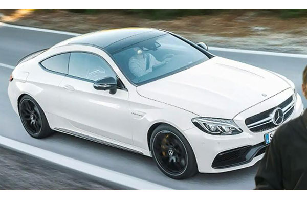 Mercedes-AMG C 63 Coupé images leaked