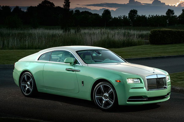 Rolls-Royce Wraith Jade Pearl unveiled