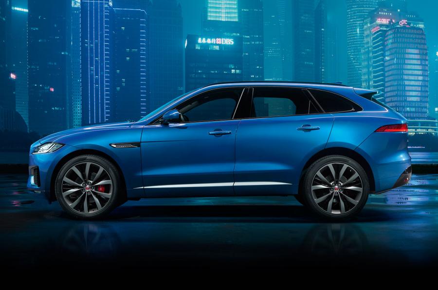 Jaguar F-pace production version teased