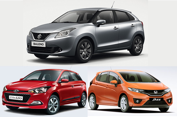 Maruti Baleno vs i20 vs Jazz: Specifications comparison | Autocar India