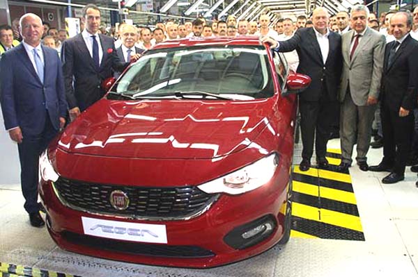 Production Fiat Aegea renamed Egea