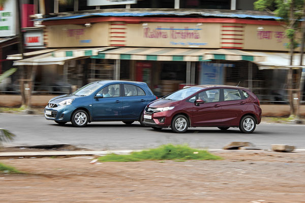 Honda Jazz CVT vs Nissan Micra CVT comparison - Image 2