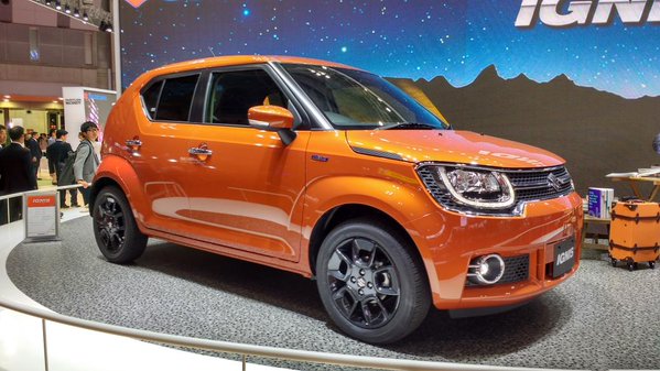 Suzuki Ignis showcased at Tokyo Motor Show 2015