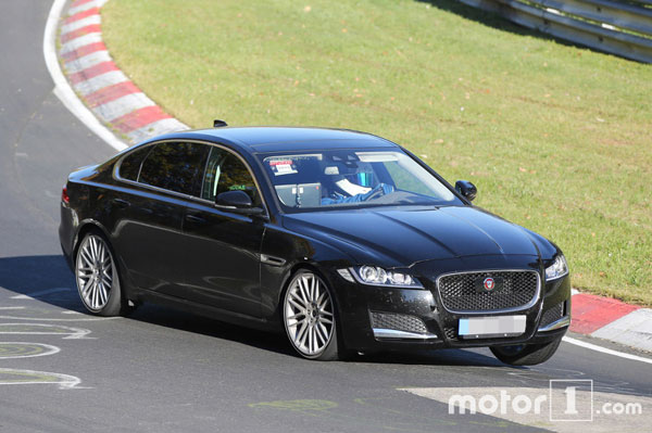 Jaguar XF L undergoing testing - Image 1