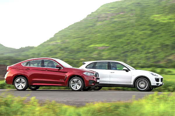 New BMW X6 diesel vs Porsche Cayenne diesel comparison - Image 1