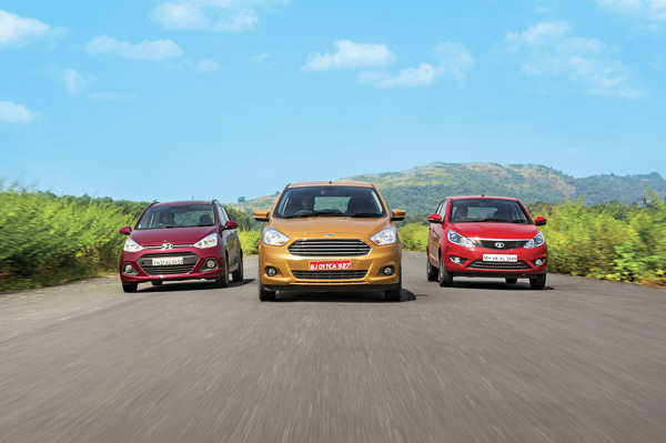 New Ford Figo vs Tata Bolt vs Hyundai Grand i10 comparison - Image 2