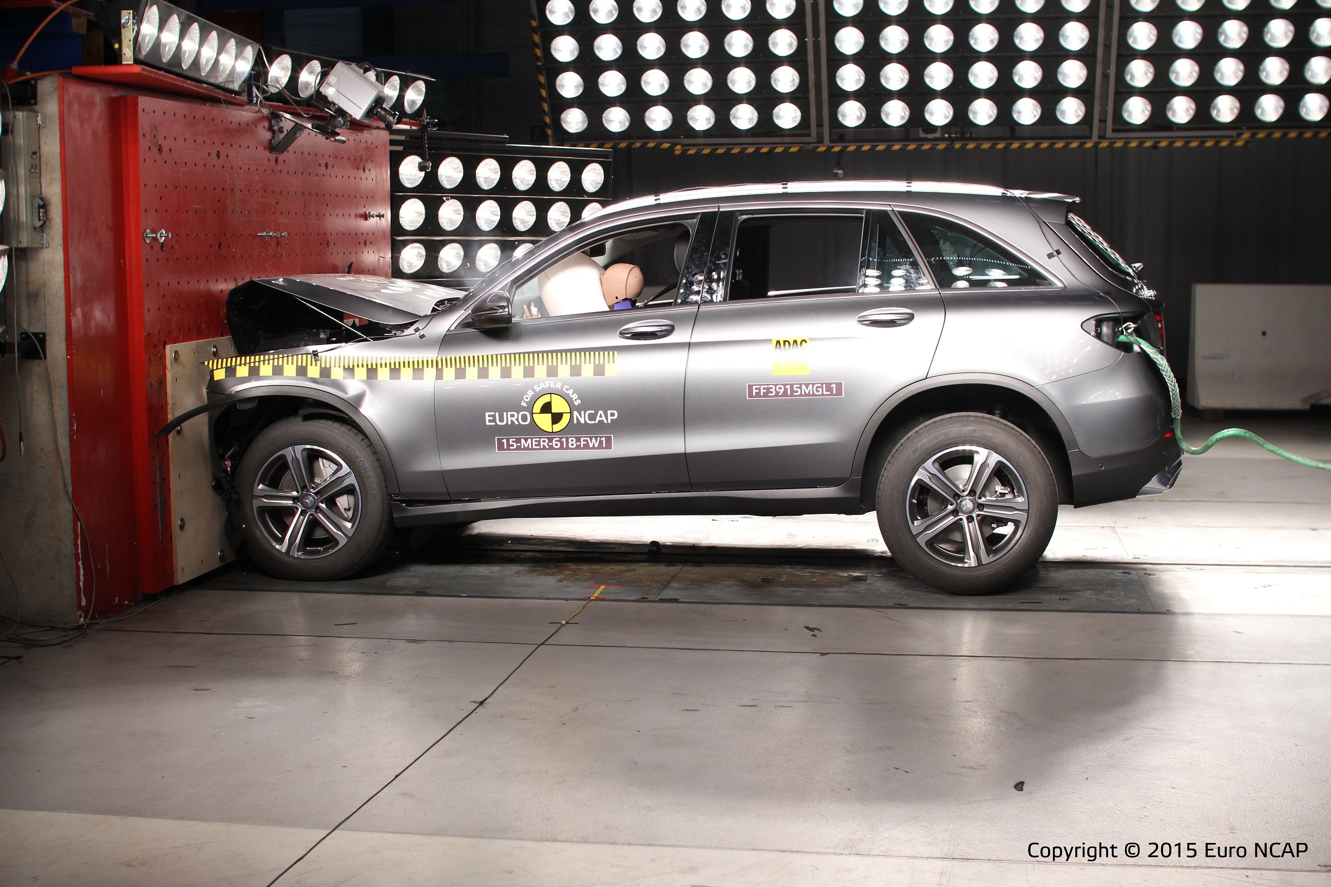 Mercedes GLC awarded five stars by Euro NCAP
