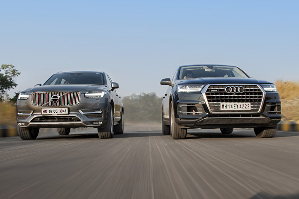 New Audi Q7 vs new Volvo XC90 comparison - Image 2