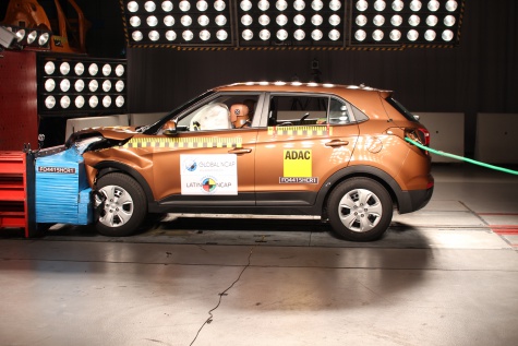 Hyundai Creta scores four stars in Latin NCAP crash tests