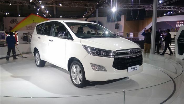 Toyota showcases new Innova Crysta, Prius at Auto Expo 2016