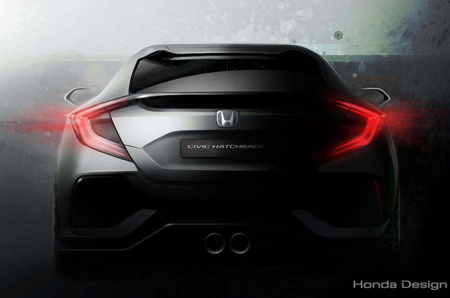 New Honda Civic hatchback concept teased