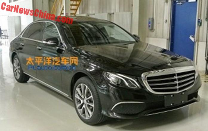 Mercedes E Cl Long Wheelbase India Bound In 2017 Autocar