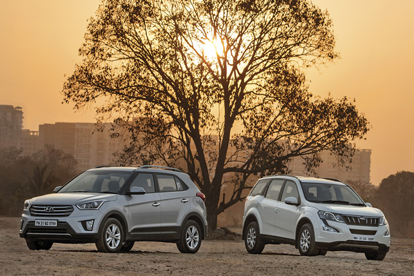 Mahindra XUV500 AT vs Hyundai Creta AT comparison