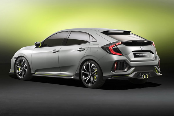 Honda Civic hatchback concept revealed at Geneva - Image 2