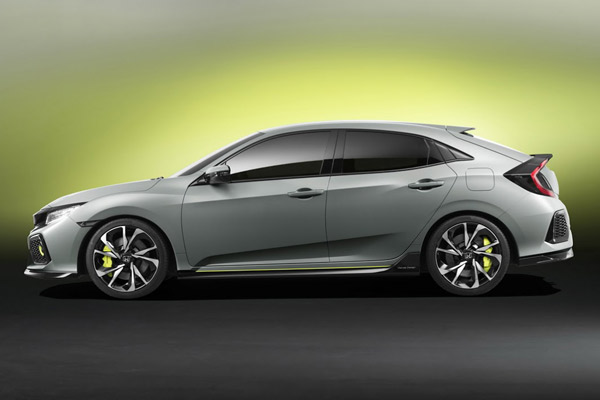 Honda Civic hatchback concept revealed at Geneva - Image 3