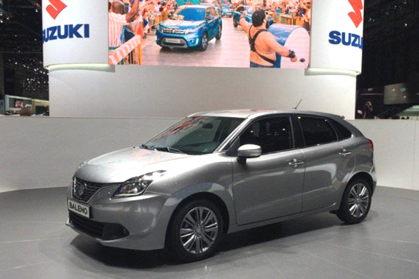 Made-in-India Baleno showcased at Geneva