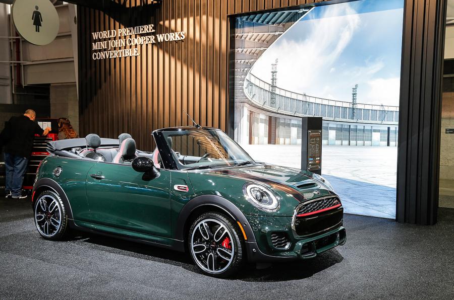 Mini John Cooper Works Convertible unveiled at New York - Image 1