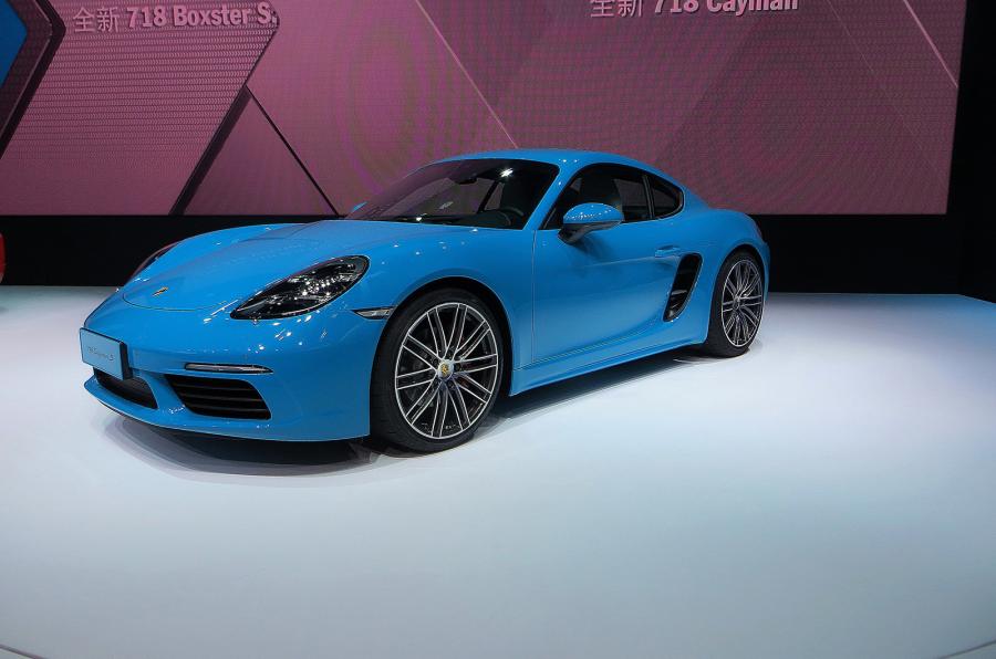 Porsche 718 Cayman revealed in Beijing
