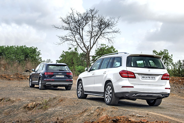 2016 Mercedes GLS vs Audi Q7 comparison - Image 2