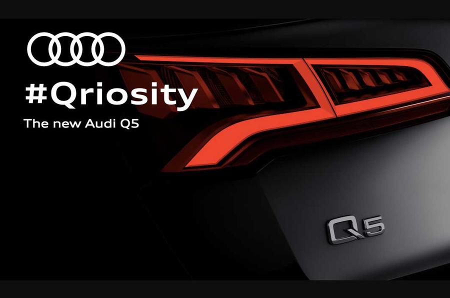 2017 Audi Q5 teased ahead of Paris motor show debut - Image 1
