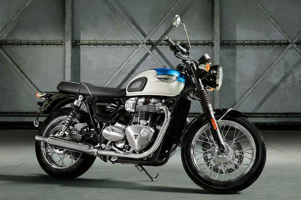 Triumph unveils Bonneville T100, Street Cup at Intermot 2016 | Autocar ...