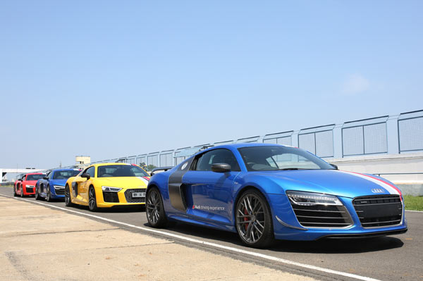 A day out with the Audis