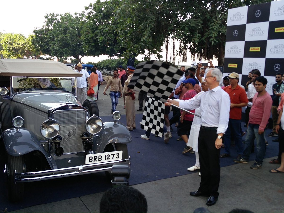 Mercedes Classic Car Rally 2016 held in Mumbai - Image 1