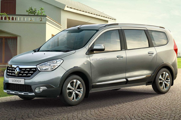Updated Renault Lodgy Stepway launched at Rs 9.43 lakh