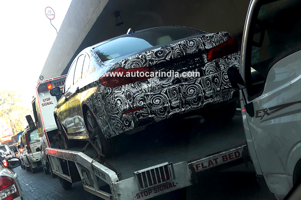New 2017 BMW 5-series spied in India