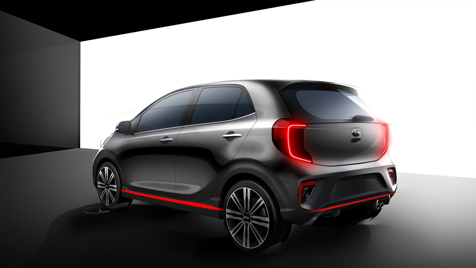 Next-gen Kia Picanto revealed via design sketches - Image 2