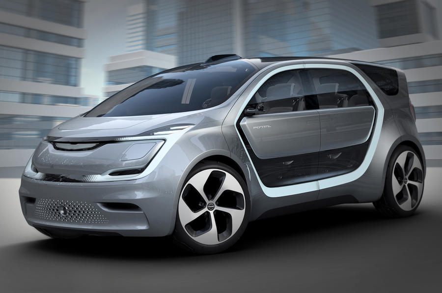 Chrysler Portal autonomous concept revealed at CES 2017