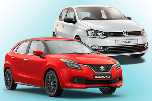 Maruti Baleno RS vs VW Polo GT TSI: Specifications comparison