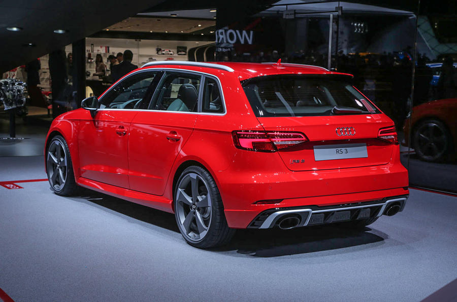 Updated Audi RS3 hatchback breaks cover at Geneva - Image 3