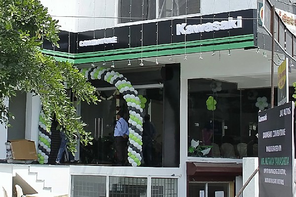 kawasaki showroom banjara hills